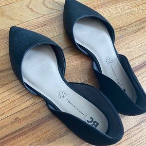 Born in California Vegan Snakeskin Pointed Flats